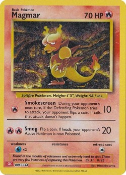 Carte Pokémon: Magmar