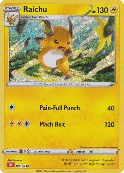 Carte Pokémon: Raichu