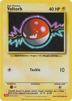 Carte Pokémon: Voltorb
