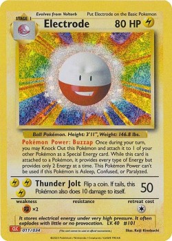Carte Pokémon: Electrode