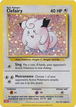 Carte Pokémon: Clefairy