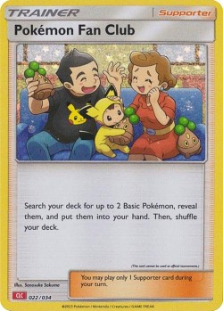 Carte Pokémon: Pokémon Fan Club