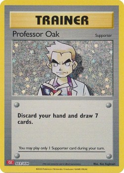 Carte Pokémon: Professor Oak
