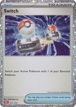 Carte Pokémon: Switch
