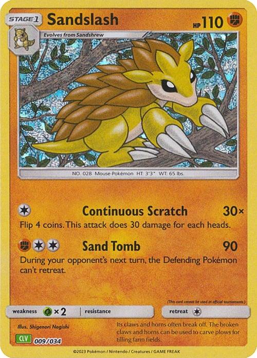 Carte Pokémon: Sandslash [Sablaireau]