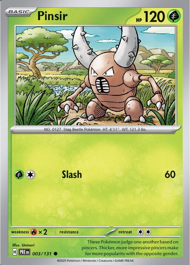 Carte Pokémon: Pinsir [Scarabrute]