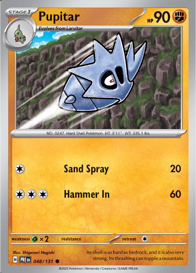 Carte Pokémon: Pupitar [Ymphect]