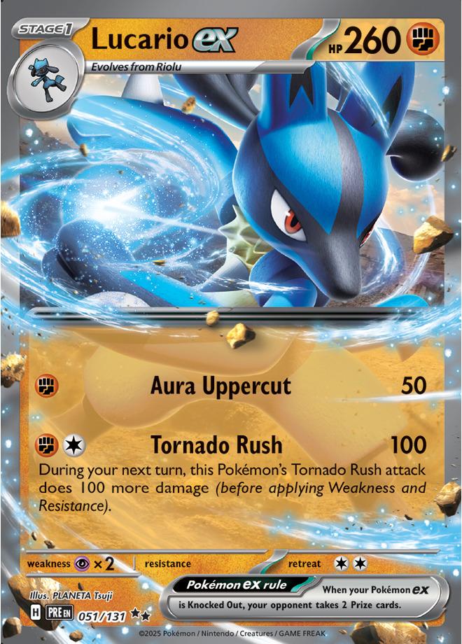 Carte Pokémon: Lucario ex [Lucario ex]