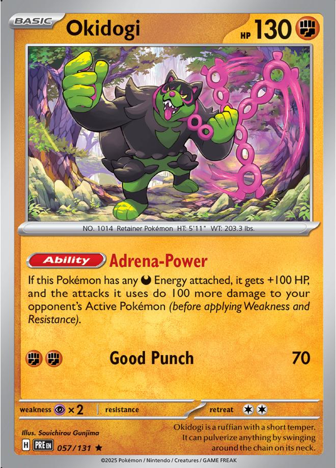 Carte Pokémon: Okidogi [Félicanis]