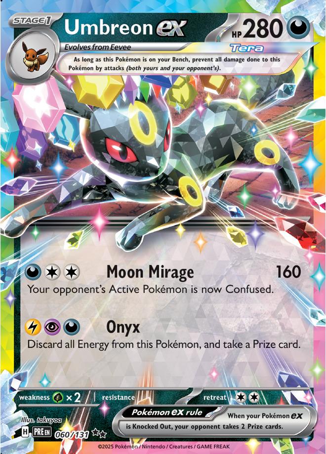 Carte Pokémon: Umbreon ex [Noctali ex]