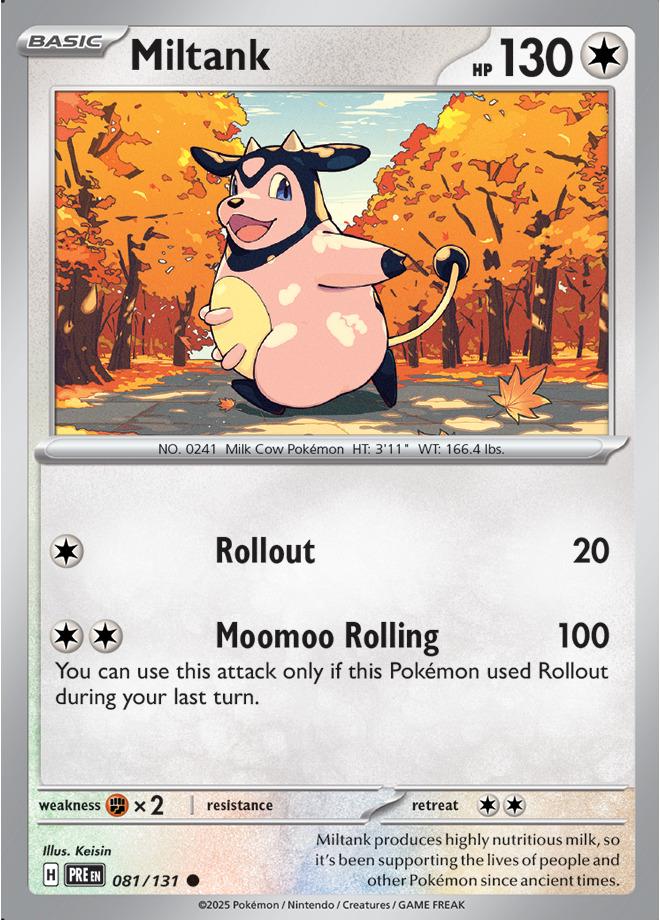 Carte Pokémon: Miltank [Écrémeuh]