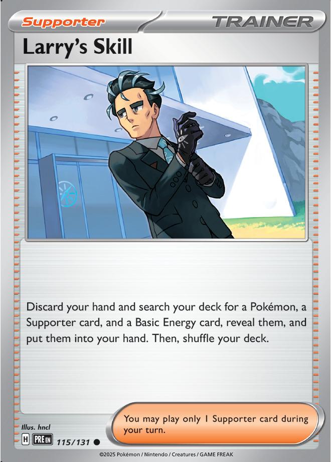 Carte Pokémon: Larry's Skill [Compétence d'Okuba]