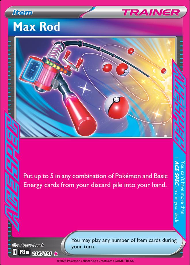 Carte Pokémon: Max Rod [Max Canne]