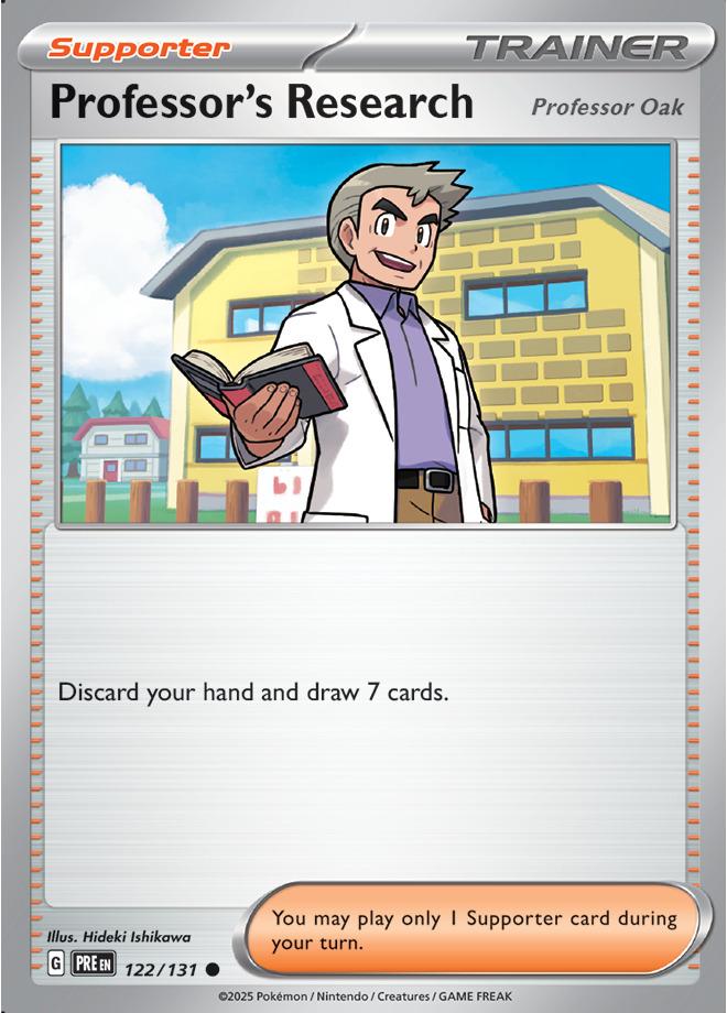 Carte Pokémon: Professor's Research [Recherches Professorales]