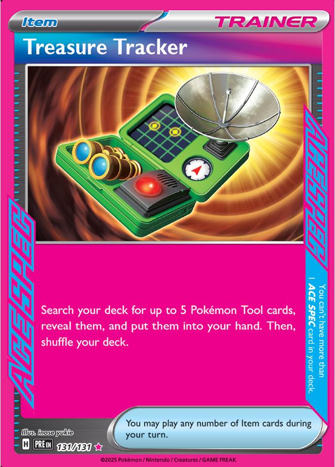 Carte Pokémon: Treasure Tracker [Détecteur de Trésors]