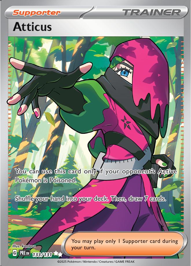 Carte Pokémon: Atticus [Erio]