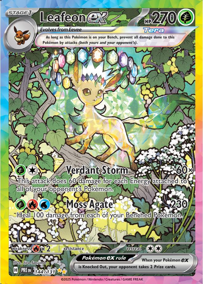 Carte Pokémon: Leafeon ex [Phyllali ex]