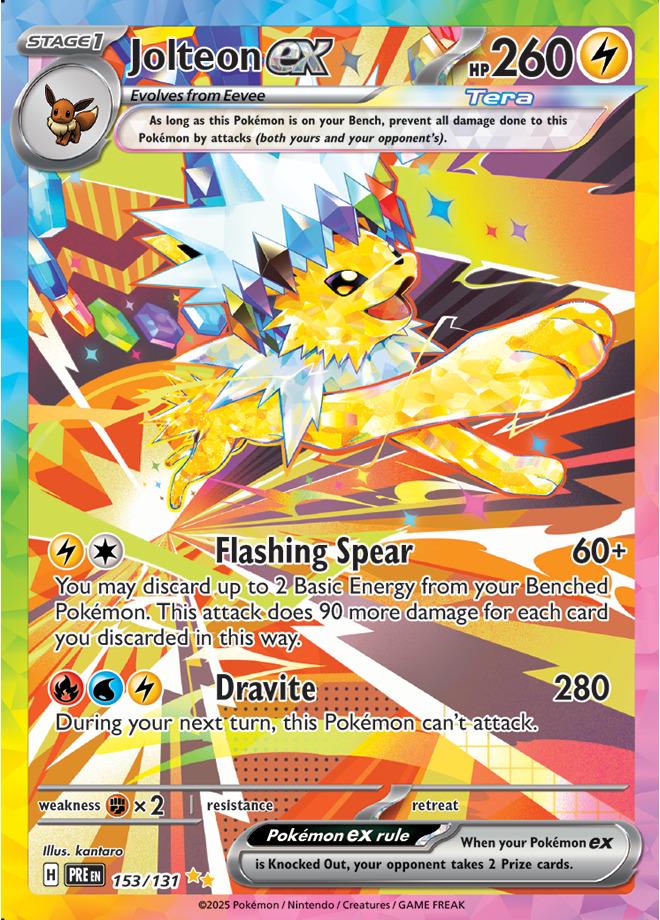 Carte Pokémon: Jolteon ex [Voltali ex]