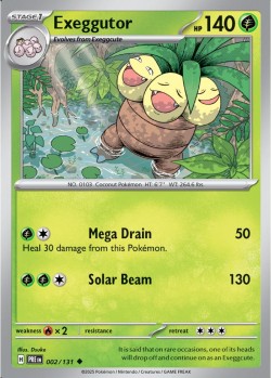 Carte Pokémon: Exeggutor