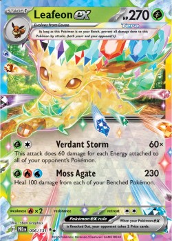 Carte Pokémon: Leafeon ex
