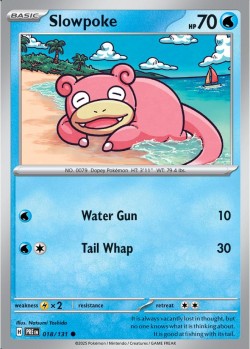 Carte Pokémon: Slowpoke