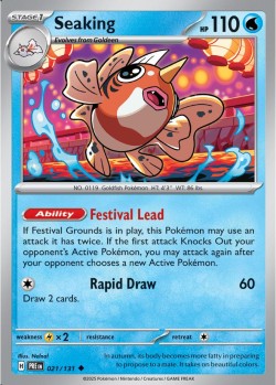 Carte Pokémon: Seaking