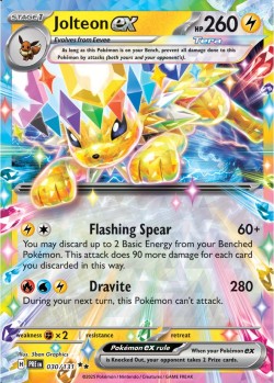 Carte Pokémon: Jolteon ex