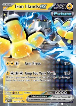 Carte Pokémon: Iron Hands ex