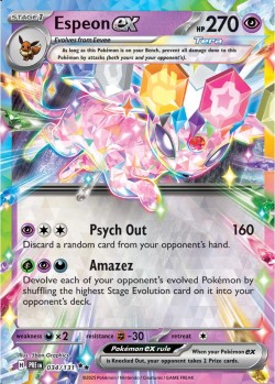 Carte Pokémon: Espeon ex