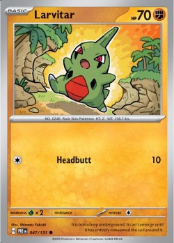Carte Pokémon: Larvitar