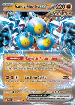 Carte Pokémon: Sandy Shocks ex