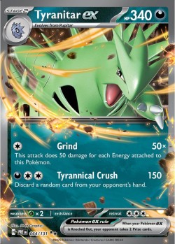 Carte Pokémon: Tyranitar ex