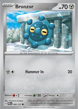 Carte Pokémon: Bronzor