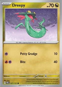 Carte Pokémon: Dreepy