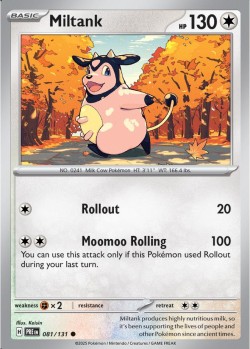 Carte Pokémon: Miltank