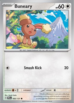Carte Pokémon: Buneary