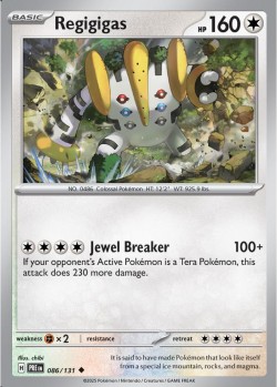 Carte Pokémon: Regigigas