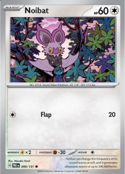 Carte Pokémon: Noibat