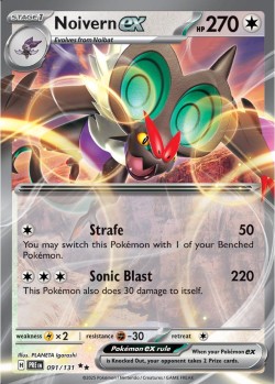 Carte Pokémon: Noivern ex