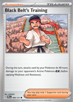 Carte Pokémon: Black Belt's Training