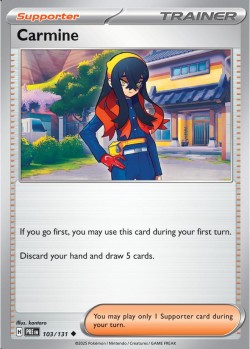 Carte Pokémon: Carmine