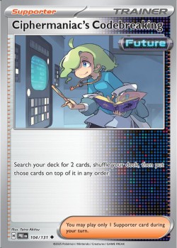 Carte Pokémon: Ciphermaniac's Codebreaking