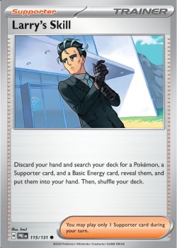 Carte Pokémon: Larry's Skill
