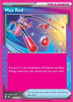 Carte Pokémon: Max Rod