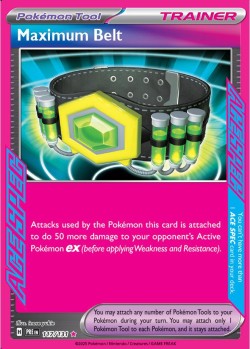 Carte Pokémon: Maximum Belt