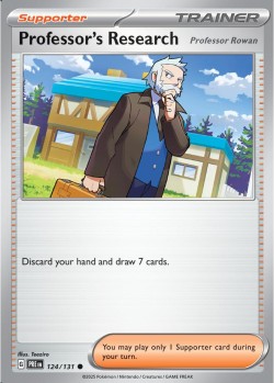 Carte Pokémon: Professor's Research