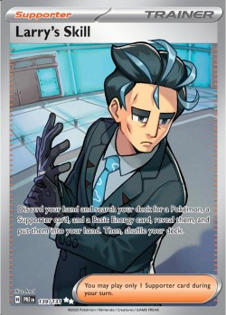Carte Pokémon: Larry's Skill