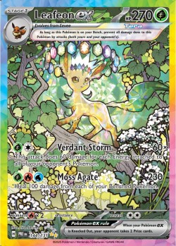 Carte Pokémon: Leafeon ex