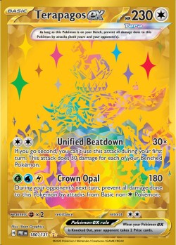 Carte Pokémon: Terapagos ex