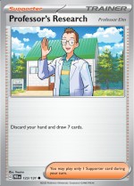Carte Pokémon: Recherches Professorales